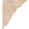 Ekena Millwork Traditional Traditional Smooth Bracket w/ Offset Brace, Douglas Fir, 7 1/2"W x 20"D x 24"H BKT0806X20X24TRA01SDF - alternate 2
